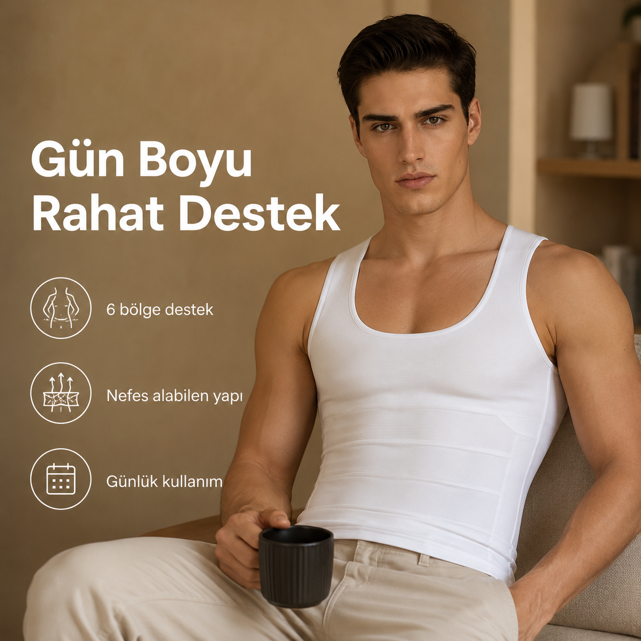 NORDELL Form Atlet | Erkek Kompresyon Atlet