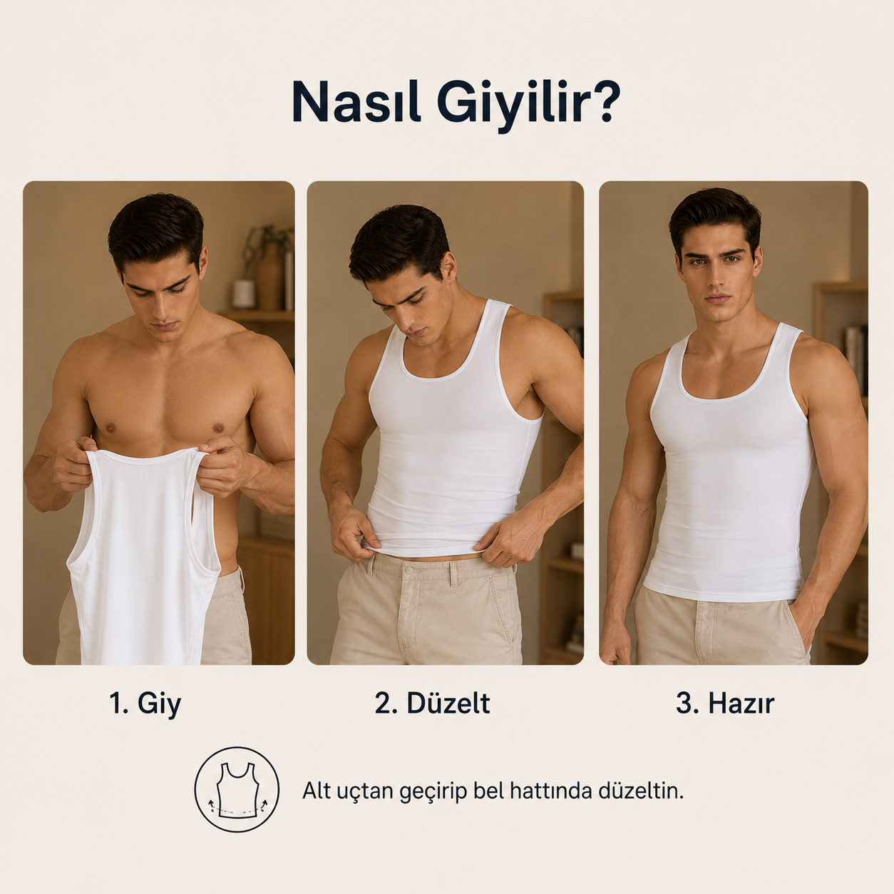 NORDELL Form Atlet | Erkek Kompresyon Atlet