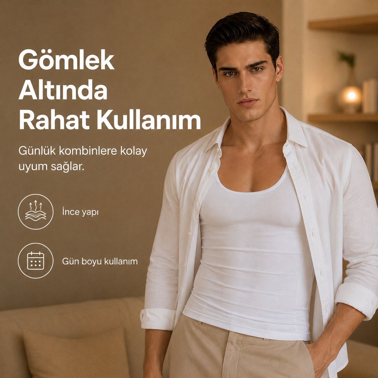 NORDELL Form Atlet | Erkek Kompresyon Atlet